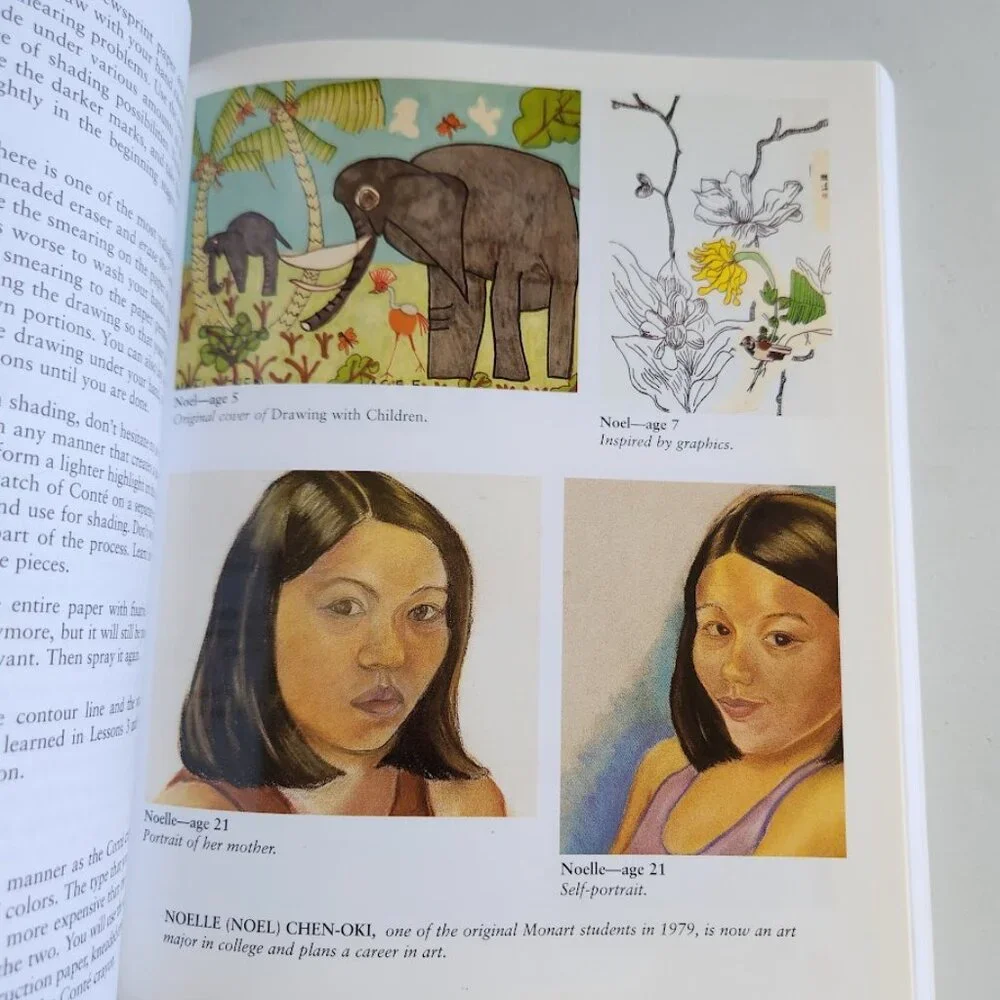Drawing with Children Mona Brookes Art Paperback Book Craft 9780874778274 School